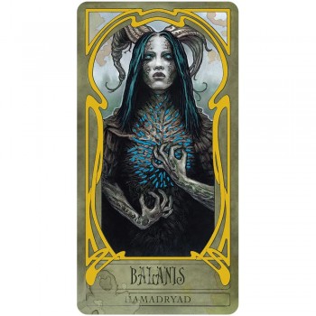 Lady Stirling's Wicked Garden orakulo kortų ir knygos rinkinys US Games Systems